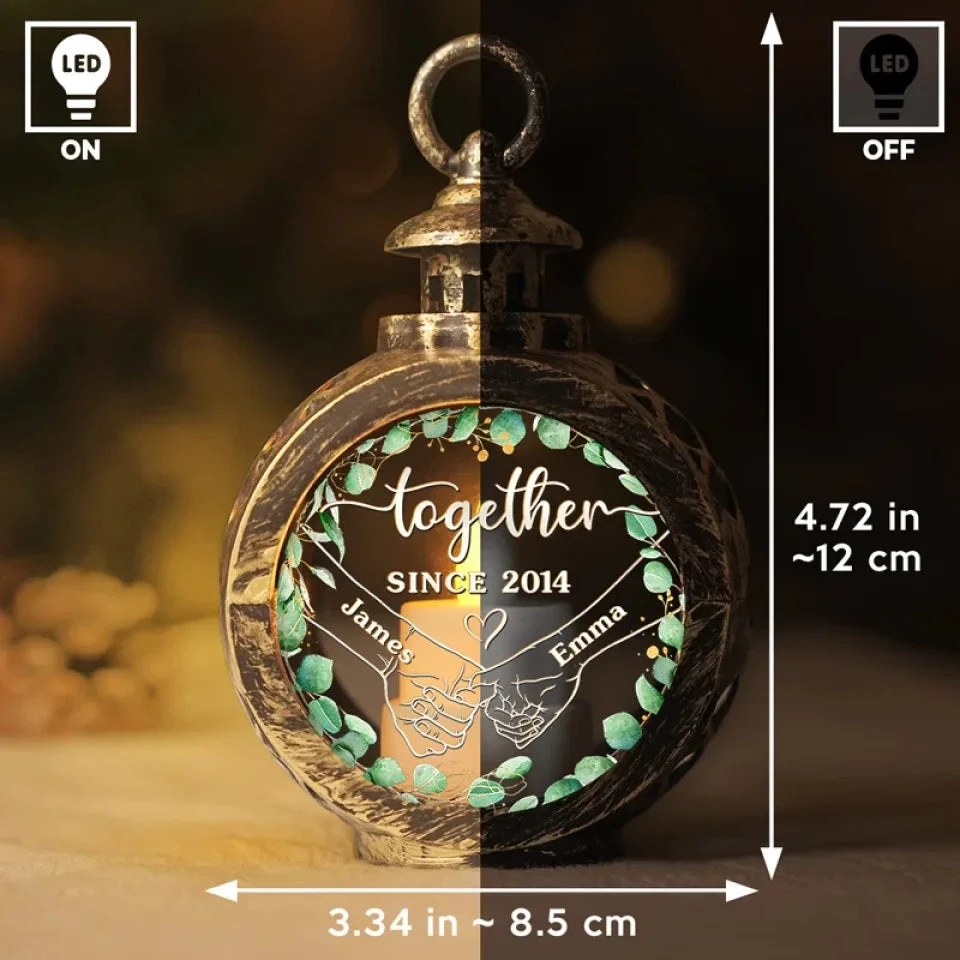 All Of Me Loves All Of You - Couple Personalized Custom Candlelight Lantern Ornament - Christmas Gift For Husband Wife, Anniversary 5 All Of Me Loves All Of You - Couple Personalized Custom Candlelight Lantern Ornament - Christmas Gift For Husband Wife, Anniversary - Image 5