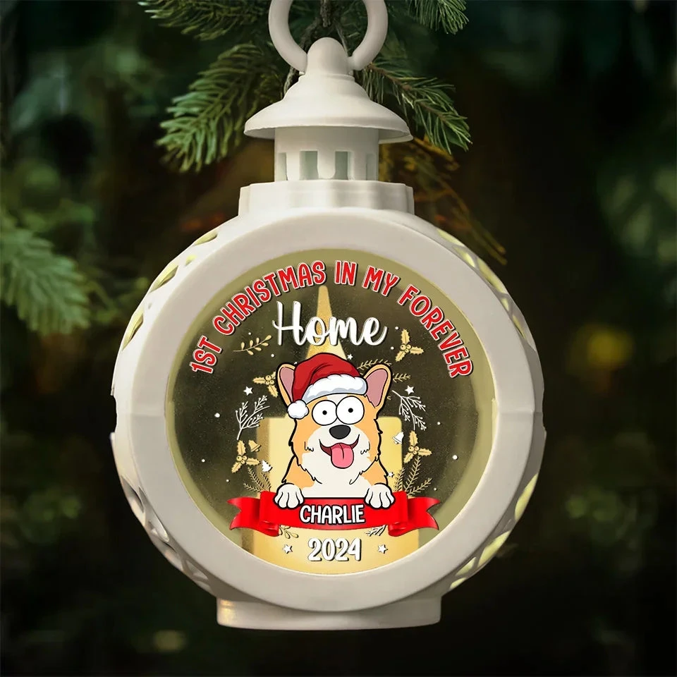 Wishing Our Furry Friend A Purr-Fect First Christmas - Dog & Cat Personalized Custom Candlelight Lantern Ornament - Christmas Gift For Pet Owners, Pet Lovers, First Christmas 4 Wishing Our Furry Friend A Purr-Fect First Christmas - Dog & Cat Personalized Custom Candlelight Lantern Ornament - Christmas Gift For Pet Owners, Pet Lovers, First Christmas - Image 4