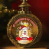 Wishing Our Furry Friend A Purr-Fect First Christmas - Dog & Cat Personalized Custom Candlelight Lantern Ornament - Christmas Gift For Pet Owners, Pet Lovers, First Christmas