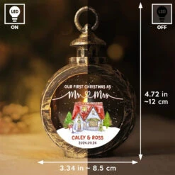 My Heart Is Full Because Of You - Couple Personalized Custom Candlelight Lantern Ornament - Christmas Gift For Husband Wife, Anniversary, First Christmas 8 My Heart Is Full Because Of You - Couple Personalized Custom Candlelight Lantern Ornament - Christmas Gift For Husband Wife, Anniversary, First Christmas -Pawfect House Store 6721a2c9903a5