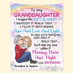 You'll Feel My Love Within It - Family Personalized Custom Blanket - Christmas Gift For Grandma, Grandkid 14 You'll Feel My Love Within It - Family Personalized Custom Blanket - Christmas Gift For Grandma, Grandkid -Pawfect House Store 6721b20c14f29