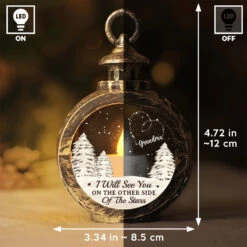 See You On The Other Side Of The Stars - Memorial Personalized Custom Candlelight Lantern Ornament - Sympathy Gift, Christmas Gift For Family Members 8 See You On The Other Side Of The Stars - Memorial Personalized Custom Candlelight Lantern Ornament - Sympathy Gift, Christmas Gift For Family Members -Pawfect House Store 6721f9e5a636b