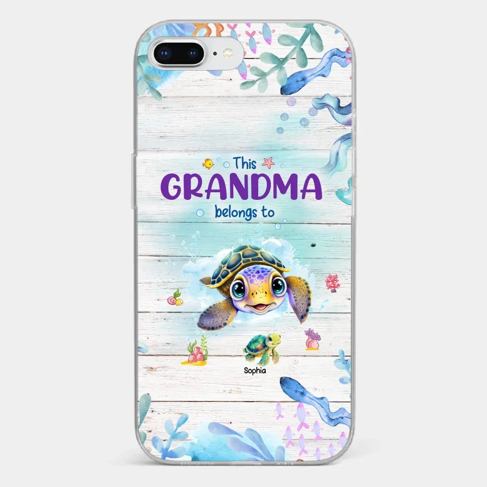 This Grandma Belongs To - Family Personalized Custom Clear Phone Case - Gift For Grandma 5 This Grandma Belongs To - Family Personalized Custom Clear Phone Case - Gift For Grandma - Image 5
