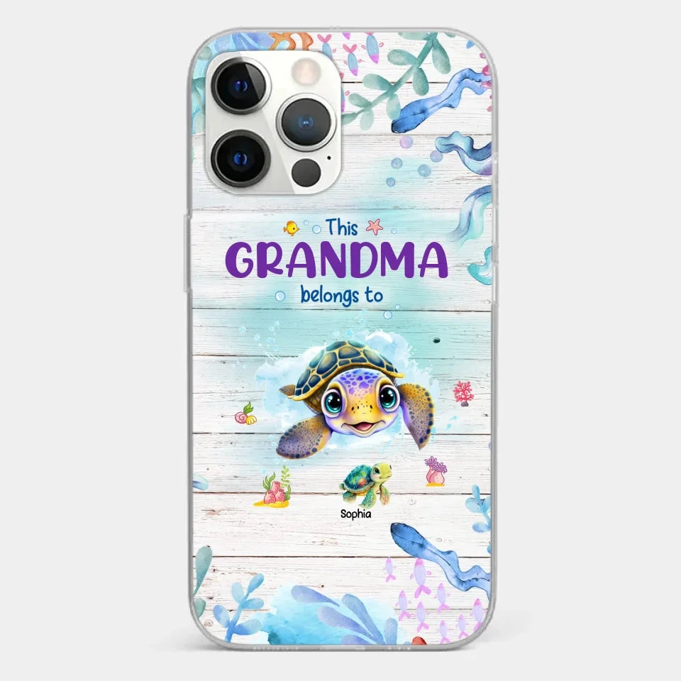 This Grandma Belongs To - Family Personalized Custom Clear Phone Case - Gift For Grandma 12 This Grandma Belongs To - Family Personalized Custom Clear Phone Case - Gift For Grandma - Image 12