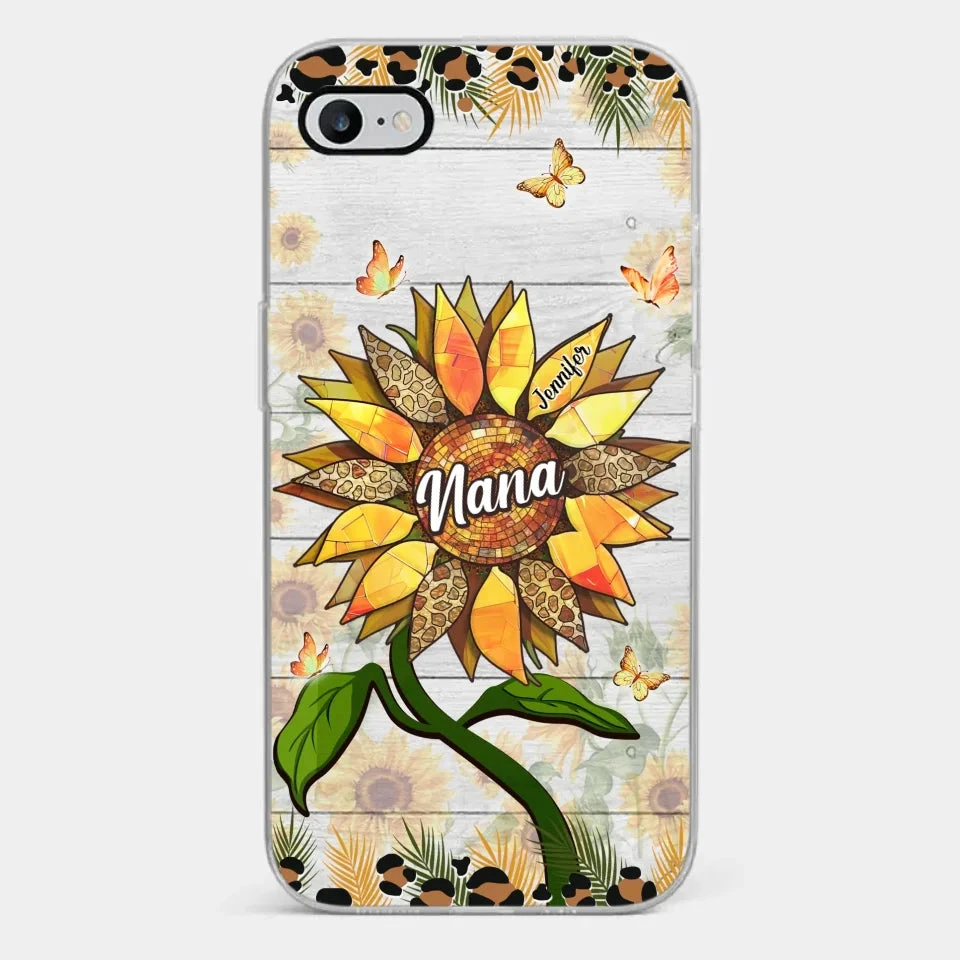 To The Wonderful Woman - Family Personalized Custom Clear Phone Case - Gift For Mom, Grandma 2 To The Wonderful Woman - Family Personalized Custom Clear Phone Case - Gift For Mom, Grandma - Image 2