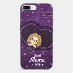 You Are The Most Awesome Mama - Family Personalized Custom Clear Phone Case - Gift For Mom, Grandma 22 You Are The Most Awesome Mama - Family Personalized Custom Clear Phone Case - Gift For Mom, Grandma -Pawfect House Store 6721ffb19a5cb
