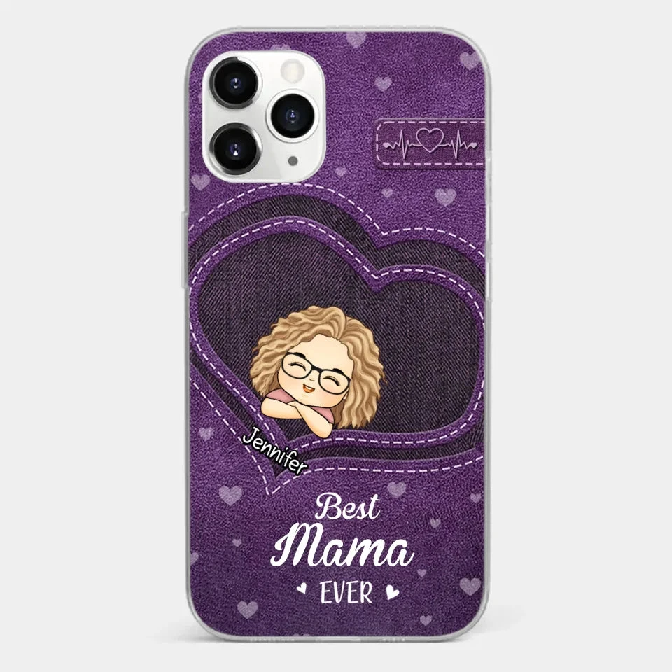 You Are The Most Awesome Mama - Family Personalized Custom Clear Phone Case - Gift For Mom, Grandma 8 You Are The Most Awesome Mama - Family Personalized Custom Clear Phone Case - Gift For Mom, Grandma - Image 8