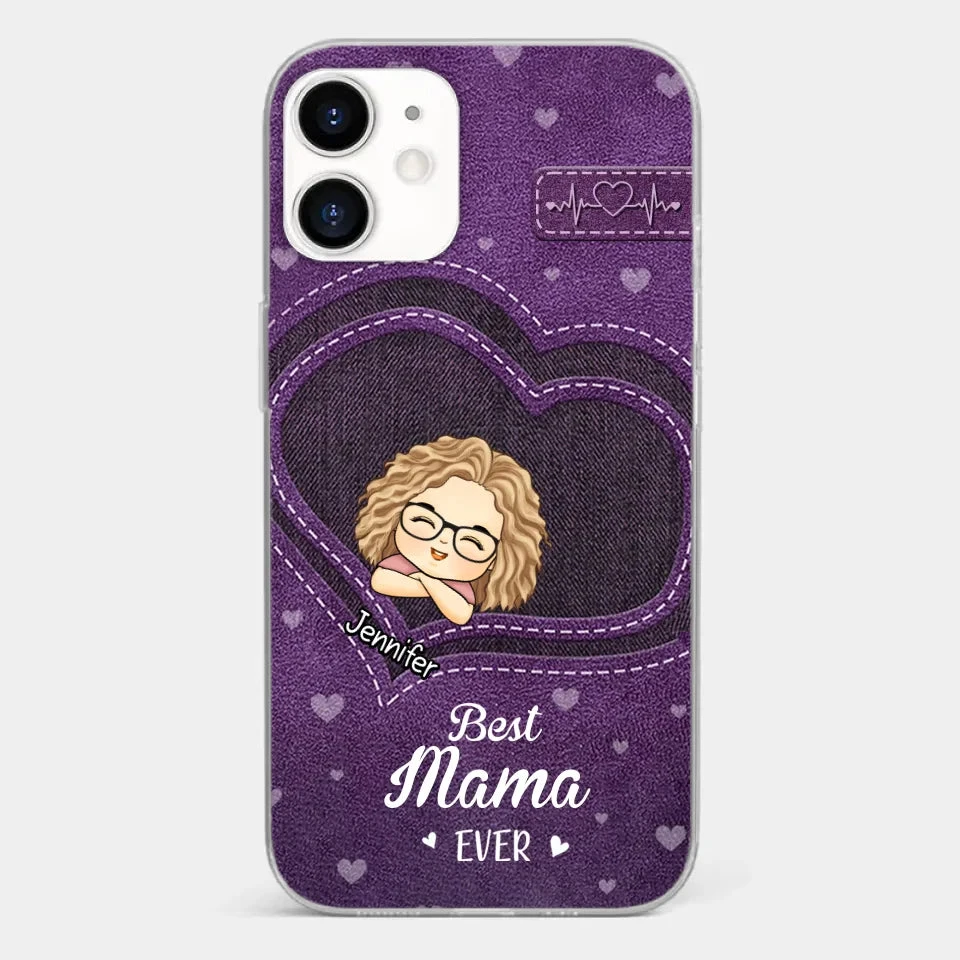 You Are The Most Awesome Mama - Family Personalized Custom Clear Phone Case - Gift For Mom, Grandma 10 You Are The Most Awesome Mama - Family Personalized Custom Clear Phone Case - Gift For Mom, Grandma - Image 10