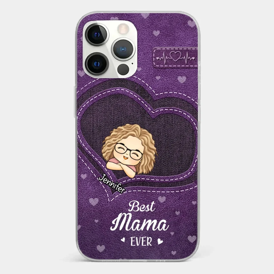 You Are The Most Awesome Mama - Family Personalized Custom Clear Phone Case - Gift For Mom, Grandma 12 You Are The Most Awesome Mama - Family Personalized Custom Clear Phone Case - Gift For Mom, Grandma - Image 12
