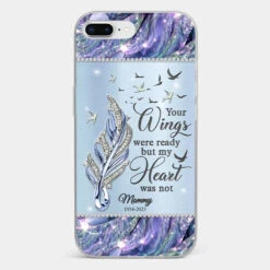 You'll Always Be In My Heart - Memorial Personalized Custom Clear Phone Case - Sympathy Gift For Family Members 23 You'll Always Be In My Heart - Memorial Personalized Custom Clear Phone Case - Sympathy Gift For Family Members -Pawfect House Store 6721ffcb2c4f9