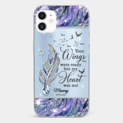 You'll Always Be In My Heart - Memorial Personalized Custom Clear Phone Case - Sympathy Gift For Family Members 25 You'll Always Be In My Heart - Memorial Personalized Custom Clear Phone Case - Sympathy Gift For Family Members -Pawfect House Store 6721ffccd64f3
