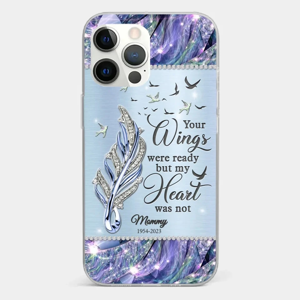 You'll Always Be In My Heart - Memorial Personalized Custom Clear Phone Case - Sympathy Gift For Family Members 15 You'll Always Be In My Heart - Memorial Personalized Custom Clear Phone Case - Sympathy Gift For Family Members - Image 15