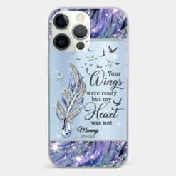 You'll Always Be In My Heart - Memorial Personalized Custom Clear Phone Case - Sympathy Gift For Family Members 39 You'll Always Be In My Heart - Memorial Personalized Custom Clear Phone Case - Sympathy Gift For Family Members -Pawfect House Store 6721ffd90c574