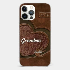Love In Every Touch - Family Personalized Custom Clear Phone Case - Gift For Mom, Grandma 35 Love In Every Touch - Family Personalized Custom Clear Phone Case - Gift For Mom, Grandma -Pawfect House Store 67220171314cc