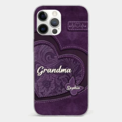 With You By Our Side, We Know We Are Home - Family Personalized Custom Clear Phone Case - Gift For Mom, Grandma -Pawfect House Store 6722018d45775