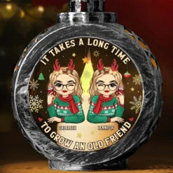 Besties Make Life Sparkle - Bestie Personalized Custom Candlelight Lantern Ornament - Christmas Gift For Best Friends, BFF, Sisters 10 Besties Make Life Sparkle - Bestie Personalized Custom Candlelight Lantern Ornament - Christmas Gift For Best Friends, BFF, Sisters -Pawfect House Store 6722037e228d8