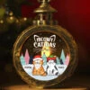 Catmas Is Coming To Your Town - Cat Personalized Custom Candlelight Lantern Ornament - Christmas Gift For Pet Owners, Pet Lovers