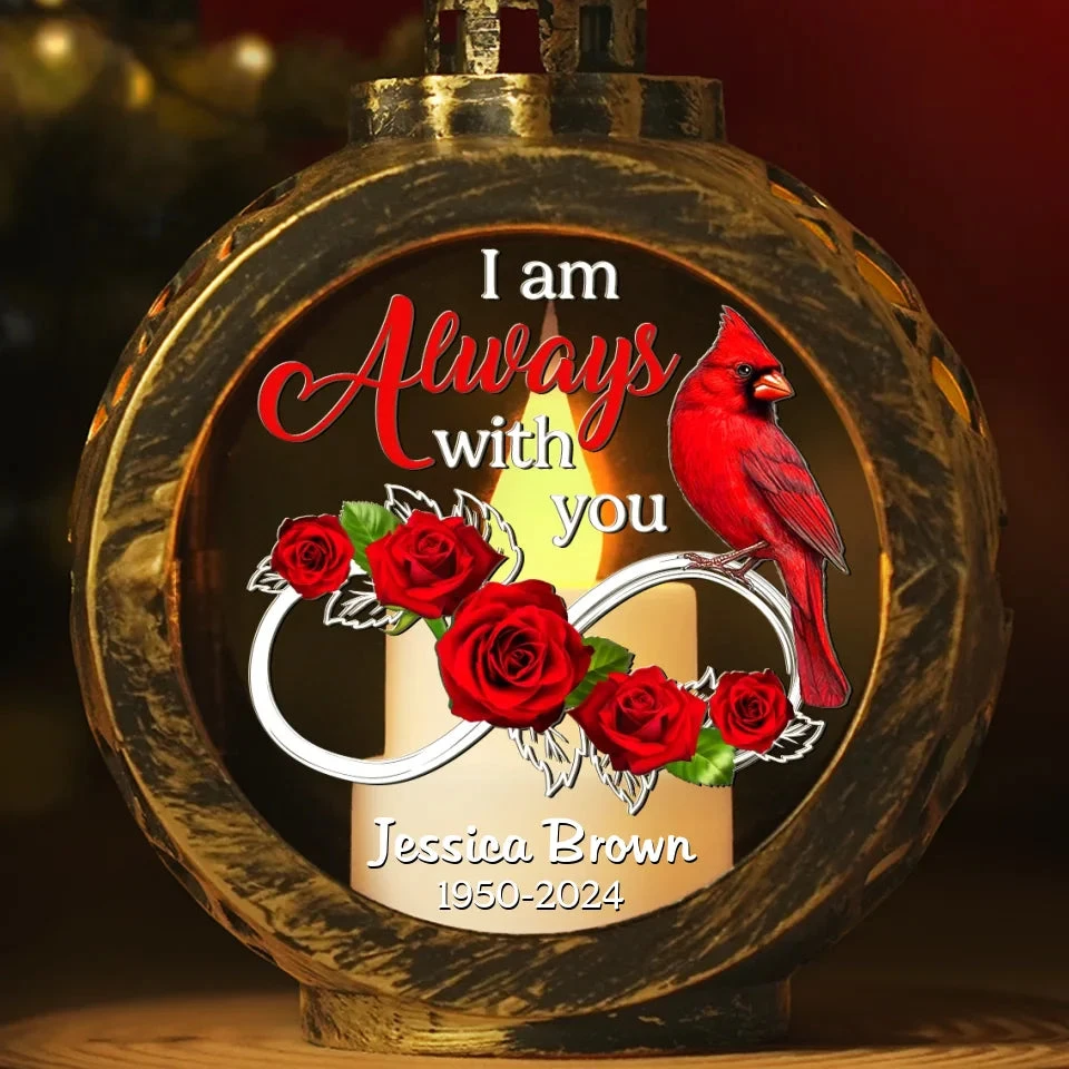 Your Love Surrounds Us - Memorial Personalized Custom Candlelight Lantern Ornament - Sympathy Gift, Christmas Gift For Family Members 2 Your Love Surrounds Us - Memorial Personalized Custom Candlelight Lantern Ornament - Sympathy Gift, Christmas Gift For Family Members - Image 2