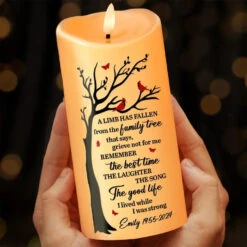 Forever Part Of Our Story - Memorial Personalized Custom LED Candle - Sympathy Gift, Christmas Gift For Family Members 6 Forever Part Of Our Story - Memorial Personalized Custom LED Candle - Sympathy Gift, Christmas Gift For Family Members -Pawfect House Store 6722f72951a0d
