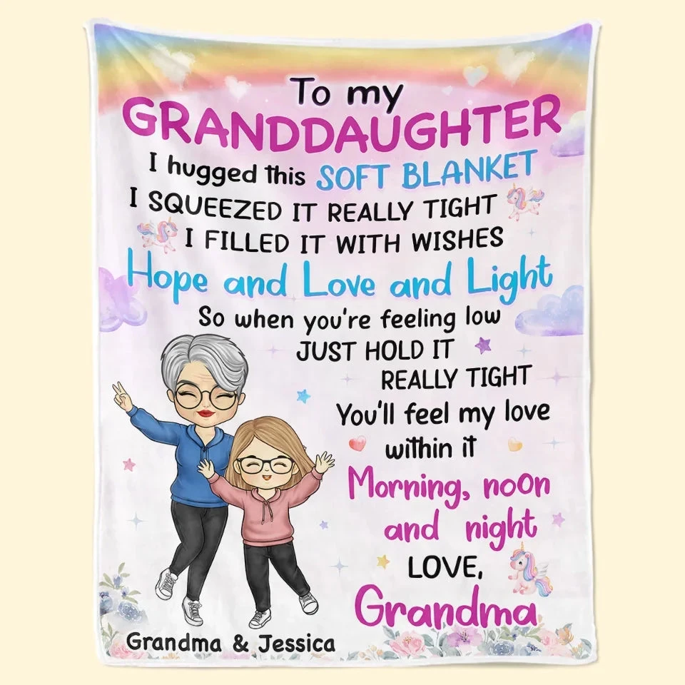 Love Always Wraps You In Warmth - Family Personalized Custom Blanket - Christmas Gift For Grandma, Grandkid 1 Love Always Wraps You In Warmth - Family Personalized Custom Blanket - Christmas Gift For Grandma, Grandkid