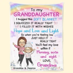 Love Always Wraps You In Warmth - Family Personalized Custom Blanket - Christmas Gift For Grandma, Grandkid 9 Love Always Wraps You In Warmth - Family Personalized Custom Blanket - Christmas Gift For Grandma, Grandkid -Pawfect House Store 67230777c4282