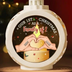 Our First Christmas Is The Sweetest Gift Of All - Family Personalized Custom Candlelight Lantern Ornament - Christmas Gift For Family Members, First Christmas 10 Our First Christmas Is The Sweetest Gift Of All - Family Personalized Custom Candlelight Lantern Ornament - Christmas Gift For Family Members, First Christmas -Pawfect House Store 6723137f82052