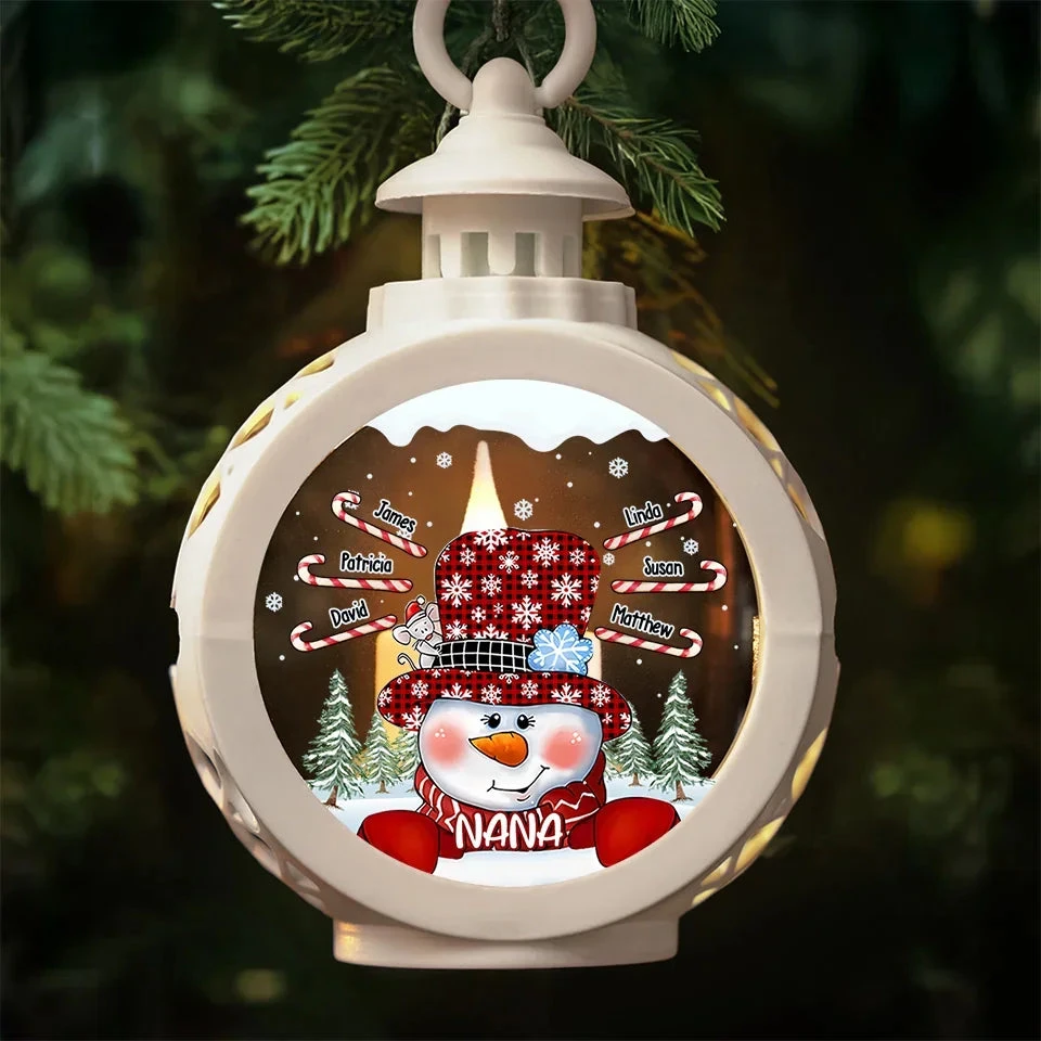 Cherish Every Moment With You - Family Personalized Custom Candlelight Lantern Ornament - Christmas Gift For Mom, Grandma 3 Cherish Every Moment With You - Family Personalized Custom Candlelight Lantern Ornament - Christmas Gift For Mom, Grandma - Image 3