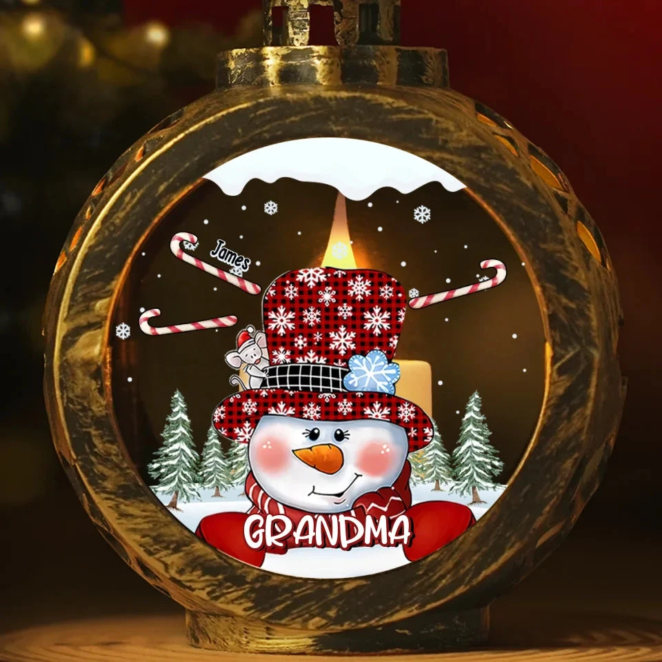 Cherish Every Moment With You - Family Personalized Custom Candlelight Lantern Ornament - Christmas Gift For Mom, Grandma 2 Cherish Every Moment With You - Family Personalized Custom Candlelight Lantern Ornament - Christmas Gift For Mom, Grandma - Image 2