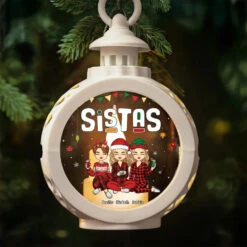 Best Friends Light Up The Darkest Days - Bestie Personalized Custom Candlelight Lantern Ornament - Christmas Gift For Best Friends, BFF, Sisters -Pawfect House Store 6723585a605d0