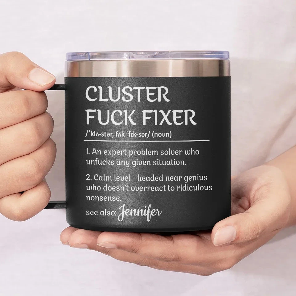 You Make Every Task Look So Effortless And Easy - Coworker Personalized Custom 14oz Stainless Steel Tumbler With Handle - Gift For Coworkers, Work Friends, Colleagues 4 You Make Every Task Look So Effortless And Easy - Coworker Personalized Custom 14oz Stainless Steel Tumbler With Handle - Gift For Coworkers, Work Friends, Colleagues - Image 4