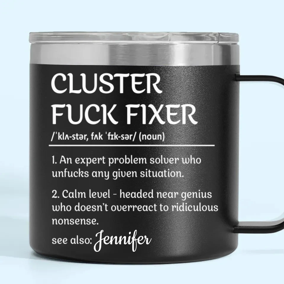 You Make Every Task Look So Effortless And Easy - Coworker Personalized Custom 14oz Stainless Steel Tumbler With Handle - Gift For Coworkers, Work Friends, Colleagues 2 You Make Every Task Look So Effortless And Easy - Coworker Personalized Custom 14oz Stainless Steel Tumbler With Handle - Gift For Coworkers, Work Friends, Colleagues - Image 2