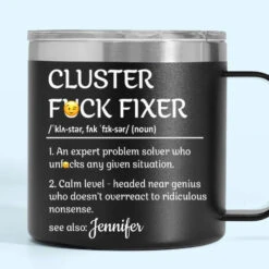 You Make Every Task Look So Effortless And Easy - Coworker Personalized Custom 14oz Stainless Steel Tumbler With Handle - Gift For Coworkers, Work Friends, Colleagues