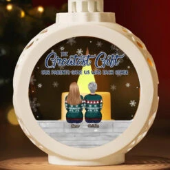 The Greatest Gift Our Parents Gave Us Was Each Other - Family Personalized Custom Candlelight Lantern Ornament - Christmas Gift For Family Members, Siblings, Brothers, Sisters -Pawfect House Store 672370a076c48