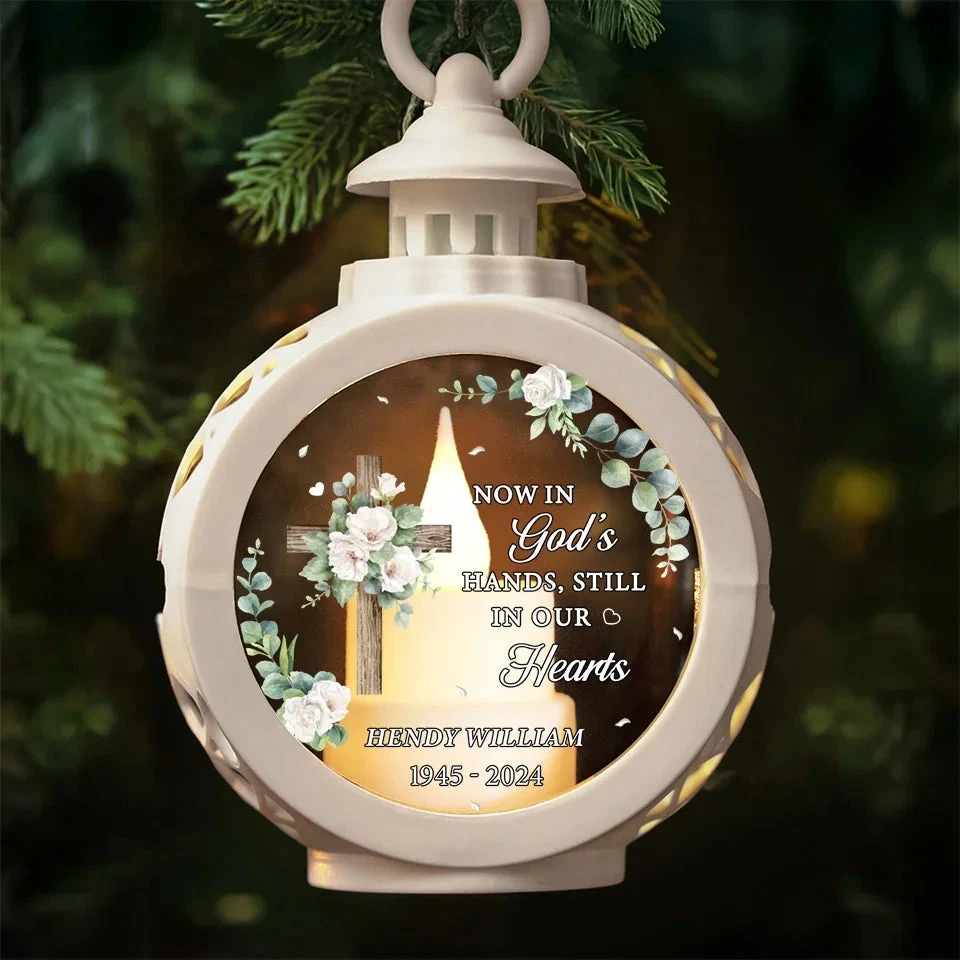 Your Love Will Light Our Way - Memorial Personalized Custom Candlelight Lantern Ornament - Sympathy Gift, Christmas Gift For Family Members 5 Your Love Will Light Our Way - Memorial Personalized Custom Candlelight Lantern Ornament - Sympathy Gift, Christmas Gift For Family Members - Image 5