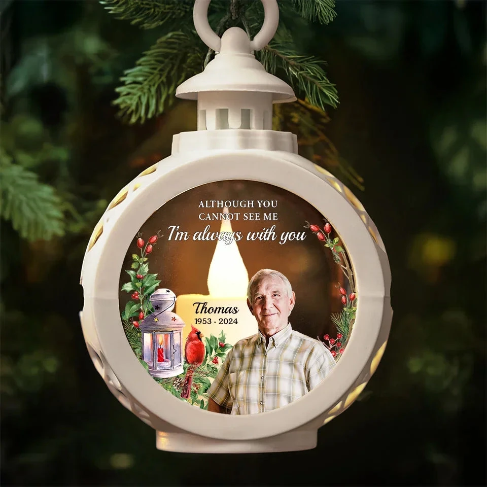 Custom Photo A Warm Light Can Bring A Sense Of Peace - Memorial Personalized Custom Candlelight Lantern Ornament - Sympathy Gift, Christmas Gift For Family Members 5 Custom Photo A Warm Light Can Bring A Sense Of Peace - Memorial Personalized Custom Candlelight Lantern Ornament - Sympathy Gift, Christmas Gift For Family Members - Image 5
