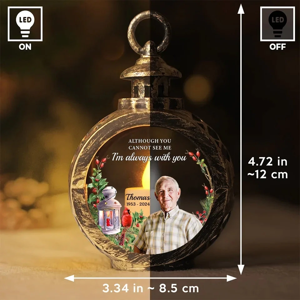 Custom Photo A Warm Light Can Bring A Sense Of Peace - Memorial Personalized Custom Candlelight Lantern Ornament - Sympathy Gift, Christmas Gift For Family Members 6 Custom Photo A Warm Light Can Bring A Sense Of Peace - Memorial Personalized Custom Candlelight Lantern Ornament - Sympathy Gift, Christmas Gift For Family Members - Image 6