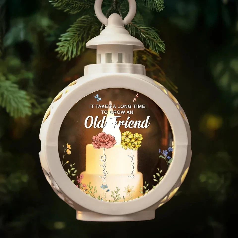 Our Friendship Will Last Forever - Bestie Candlelight Lantern Ornament - Christmas Gift For Best Friends, BFF, Sisters 3 Our Friendship Will Last Forever - Bestie Candlelight Lantern Ornament - Christmas Gift For Best Friends, BFF, Sisters - Image 3