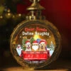 Naughty Pets Make The Best Holiday Stories - Dog & Cat Personalized Custom Candlelight Lantern Ornament - Christmas Gift For Pet Owners, Pet Lovers
