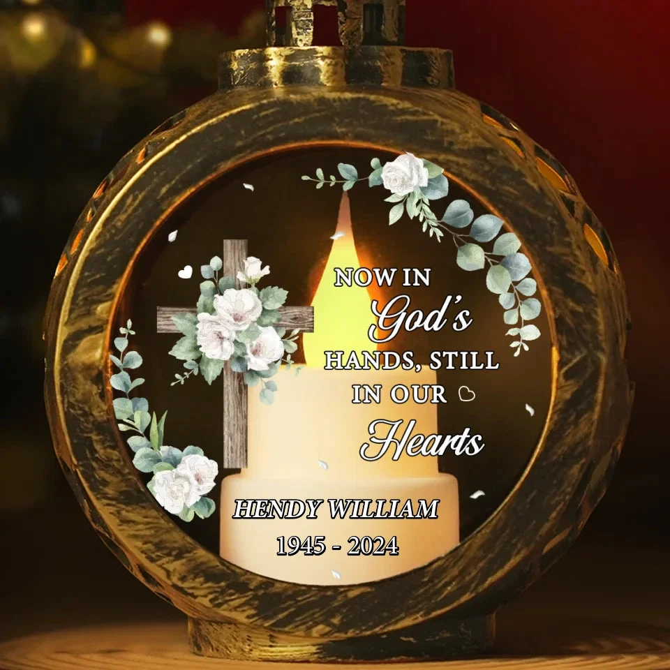 Your Love Will Light Our Way - Memorial Personalized Custom Candlelight Lantern Ornament - Sympathy Gift, Christmas Gift For Family Members 2 Your Love Will Light Our Way - Memorial Personalized Custom Candlelight Lantern Ornament - Sympathy Gift, Christmas Gift For Family Members - Image 2
