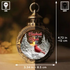 Forever Missed, But Never Forgotten - Memorial Personalized Custom Candlelight Lantern Ornament - Sympathy Gift, Christmas Gift For Family Members -Pawfect House Store 6724a880a88af