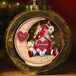 In My Heart, My Grandkids Hold A Special Spot That Never Fades - Family Personalized Custom Candlelight Lantern Ornament - Christmas Gift For Mom, Grandma -Pawfect House Store 6724aa099729e