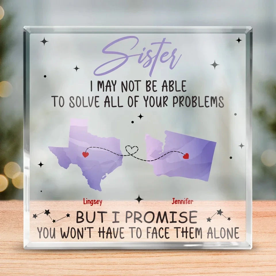 Not Near, But Dear As Always - Bestie Personalized Custom Square Shaped Acrylic Plaque - Gift For Best Friends, BFF, Sisters 1 Not Near, But Dear As Always - Bestie Personalized Custom Square Shaped Acrylic Plaque - Gift For Best Friends, BFF, Sisters