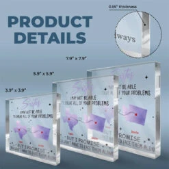 Not Near, But Dear As Always - Bestie Personalized Custom Square Shaped Acrylic Plaque - Gift For Best Friends, BFF, Sisters 10 Not Near, But Dear As Always - Bestie Personalized Custom Square Shaped Acrylic Plaque - Gift For Best Friends, BFF, Sisters -Pawfect House Store 6725a5ed12581