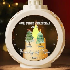 Family, The Best Gift Of All - Family Personalized Custom Candlelight Lantern Ornament - Christmas Gift For Family Members, First Christmas -Pawfect House Store 6725b431b5f0a