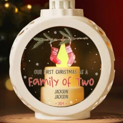 Wrapped In Love And Holiday Cheer - Family Personalized Custom Candlelight Lantern Ornament - Christmas Gift For Family Members, First Christmas 9 Wrapped In Love And Holiday Cheer - Family Personalized Custom Candlelight Lantern Ornament - Christmas Gift For Family Members, First Christmas -Pawfect House Store 6725b484cfb92