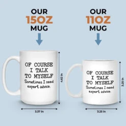 Sometimes, The Best Advice Comes From Within - Friend Mug - Christmas Gift For Best Friends, Sisters, Family Members, Coworkers -Pawfect House Store 6725d25669502