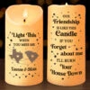 Our Friendship Is Like This Candle - Bestie Personalized Custom LED Candle - Christmas Gift For Best Friends, BFF, Sisters