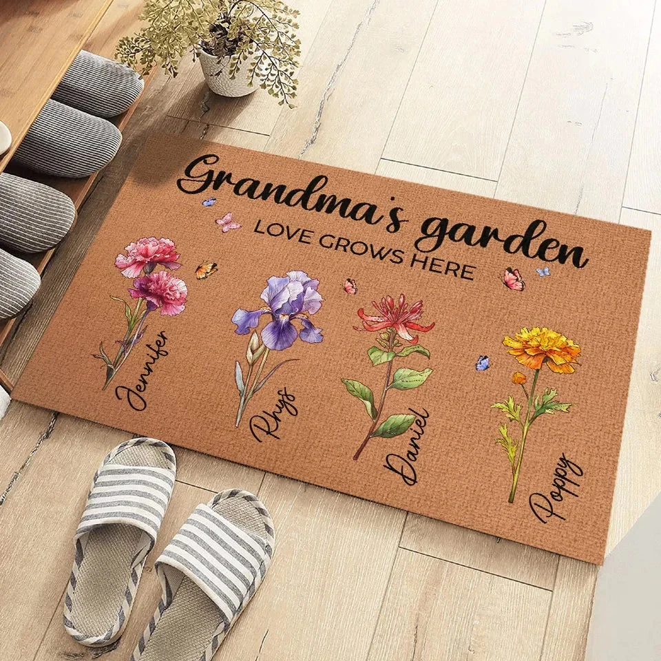 A House Needs A Grandma In It - Family Personalized Custom Home Decor Decorative Mat - Christmas Gift, House Warming Gift For Grandma, Grandparents 3 A House Needs A Grandma In It - Family Personalized Custom Home Decor Decorative Mat - Christmas Gift, House Warming Gift For Grandma, Grandparents - Image 3