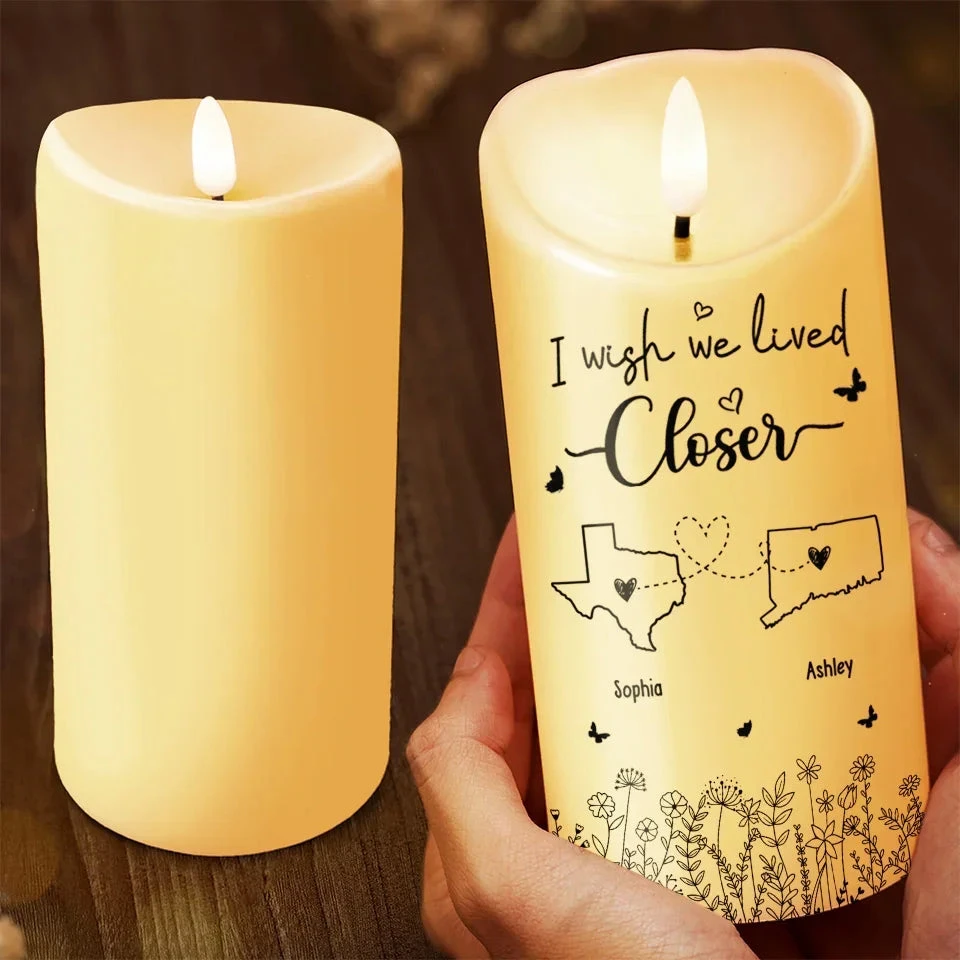 Light It And Bring Some Sunshine To Your Day - Bestie Personalized Custom LED Candle - Christmas Gift For Best Friends, BFF, Sisters 3 Light It And Bring Some Sunshine To Your Day - Bestie Personalized Custom LED Candle - Christmas Gift For Best Friends, BFF, Sisters - Image 3