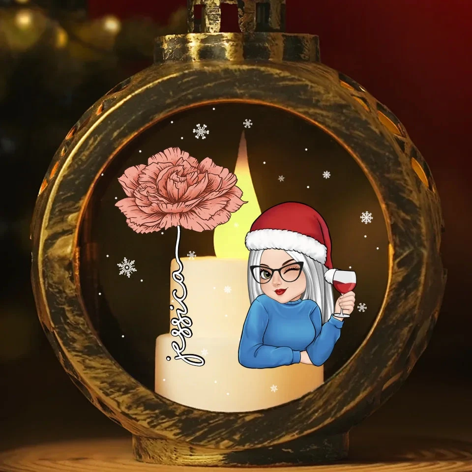 Creating My Own Holiday Magic - Family Personalized Custom Candlelight Lantern Ornament - Christmas Gift For Family Members 2 Creating My Own Holiday Magic - Family Personalized Custom Candlelight Lantern Ornament - Christmas Gift For Family Members - Image 2